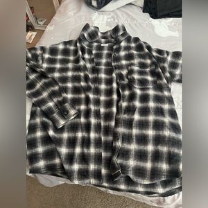 Garage flannel button up